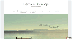 Desktop Screenshot of bernicegorringe.com